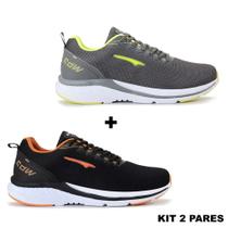 Tênis Esportivo 2 Pares Casual Dia a Dia