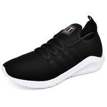 Tênis Esportivo Academia Corrida Caminhada Macio e Leve 9500 relogio digital - R I C Shoes