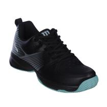 Tenis Esportivo Ace Plus 2 Clay Court Preto Turquesa Tam 34 Feminino WRB02092 - Wilson