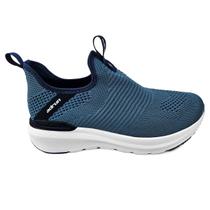 Tenis Esportivo Adrun Run One Marinho Calce Facil Conforto Tenis Esportivo Adrun Run One Marinho Calce Facil Conforto