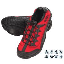 Tênis Esportivo Anfibius Cardume Permeável Unissex Vermelho Tamanho 40 Tênis Esportivo Anfibius Cardume Permeável Unissex Vermelho Tamanho 40