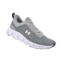 Tênis Esportivo Corrida e Academia Feminino Host Cinza / Uva 37 Tênis Esportivo Corrida e Academia Feminino Host Cinza / Uva 37