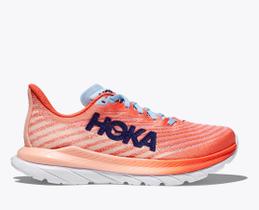 Tênis Esportivo Corrida Hoka Mach 5 Moda Feminino Cadarço Sola Confortável Dia a Dia