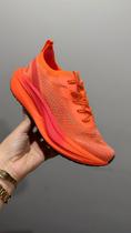 Tênis Esportivo Corrida Laranja Neon Torx (Super Leve)