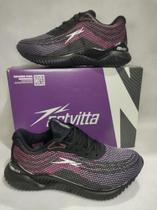 Tênis Esportivo Feminino Actvitta 4802.128 Preto Pink