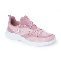 Tênis Esportivo Feminino Adrun Flexpower 8712F Rosa