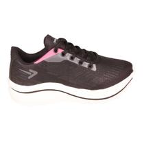 Tênis Esportivo Feminino Caminhada Casual Box 200 Bx2419