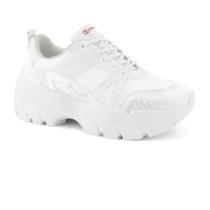 Tenis esportivo feminino plus/branco ramarin 23-85103 Tenis esportivo feminino plus/branco ramarin 23-85103