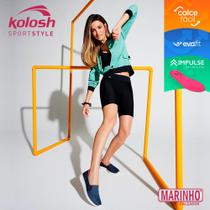 Tênis Esportivo Feminino Slip On KOLOSH Confortável Leve e Respiravel Ref: K4067