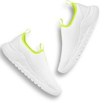 Tênis Esportivo Feminino Slip On Sem Cadarço e Solado Antiderrapante