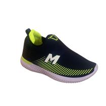 Tênis Esportivo Infantil Mini Pé Marinho/Limão- MP2113AV