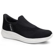 Tênis Esportivo Malha Campesi CE301 Feminino - Preto