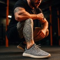 Tênis Esportivo Masculino Academia Caminhada Treino Moderno