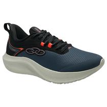 Tênis Esportivo Masculino Cosmo Olympikus Confortável Corrida Tênis Esportivo Masculino Cosmo Olympikus Confortável Corrida