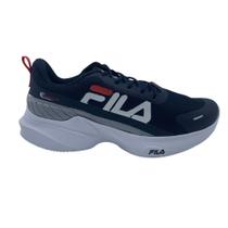 Tênis Esportivo Masculino Fila Progress Lite Azul Marinho - Marinho 41 Tênis Esportivo Masculino Fila Progress Lite Azul Marinho - Marinho 41