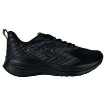 Tenis Esportivo Masculino Olympikus Marte Original Cor:Preto/DouradoTamanho:39