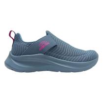 Tênis Esportivo Meninas Olympikus Kids Flutua Slip On Confortável Versátil Macio Flexível Casual