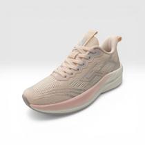 Tênis Esportivo Pegada Feminino em Tecido Off White - 39