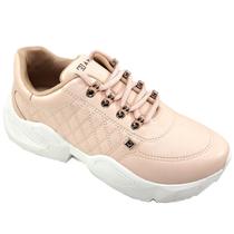 Tênis Esportivo Ramarim Chunky Costuras - Rosa - 34