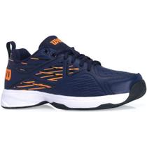 Tênis Esportivo Slice 2 Azul/Laranja Tam 39 Masculino WRB703096 - Wilson