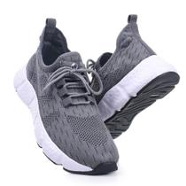 Tenis Esportivo Unissex Fast Pro Tecnologico Macio Ortopedico Tecido Respiravel