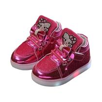 Tênis Esportivos LED Para Crianças Com Luzes Luminosas Para Meninos E Meninas Tênis Esportivos LED Para Crianças Com Luzes Luminosas Para Meninos E Meninas