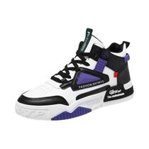 Tênis Esportivos Masculinos De Cano Alto Respirável Casuais Para Corrida Ao Ar Livre Antiderrapantes