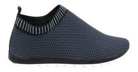 Tênis Estilo Meia Feminino Tecido Calce Facil Comfort
