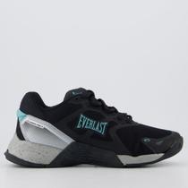 Tênis Everlast Climber Pro 3 Feminino Preto e Verde Tênis Everlast Climber Pro 3 Feminino Preto e Verde
