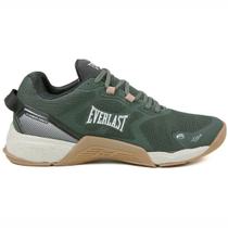Tênis Everlast Climber Pro 3 Unissex Verde Bege Cross Tênis Everlast Climber Pro 3 Unissex Verde Bege Cross