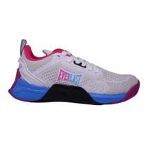 Tenis everlast climber pro feminino branco/rosa