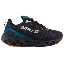 Tênis Everlast Climber Run Preto Verde Unissex Tênis Everlast Climber Run Preto Verde Unissex