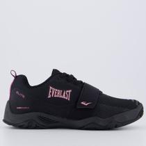 Tênis Everlast Elite Feminino Preto e Rosa