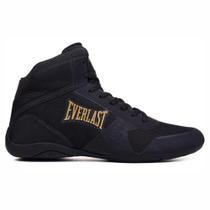 Tênis Everlast Force 2 Feminino Preto Dourado Lutas Academia