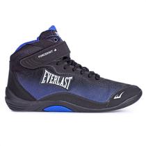 Tênis Everlast Forceknit 4 Preto e Azul - Unissex