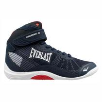 Tênis Everlast Forceknit 4 Unissex Marinho Vermelho Lutas