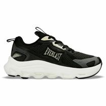 Tênis Everlast Ghost Preto Branco Unissex Treinos
