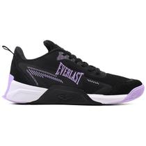 Tênis Everlast Jump 5 Low - Preto/Lilás - Feminino