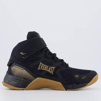 Tênis Everlast Monster 4 Preto e Marrom Tênis Everlast Monster 4 Preto e Marrom