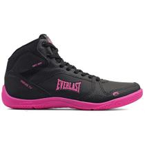 Tênis Everlast Ring 4 Preto e Rosa Feminino Tênis Everlast Ring 4 Preto e Rosa Feminino
