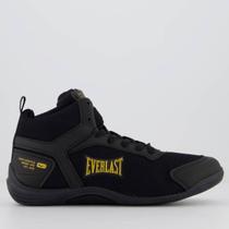 Tênis Everlast Ring III Preto e Dourado