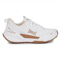 Tênis Everlast Solo Feminino Branco Marrom Tênis Everlast Solo Feminino Branco Marrom