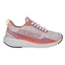 Tênis Everlast Split Feminino Rosa Laranja