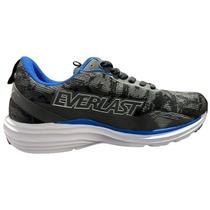 Tenis everlast split masculino preto azul sema 181d