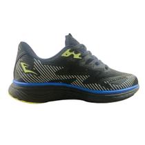 Tenis everlast stark ii masculino preto amarelo sema 178d