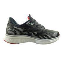 Tenis everlast stark ii masculino preto vermelho ref sema 178a