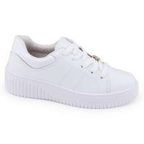 Tênis fem Beira Rio 4316.102 Napa casual alto cadarço Tênis fem Beira Rio 4316.102 Napa casual alto cadarço