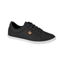 Tênis Fem Beira Rio Casual Napa Sardenha Neo Preto 4205.123