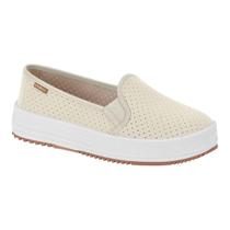 Tênis Feminina Moleca 5782.100 Sola Alta Slip On Casual Confortavel