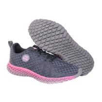Tenis Feminino - 34 - Cinza/rosa - Prowork Tenis Feminino - 34 - Cinza/rosa - Prowork